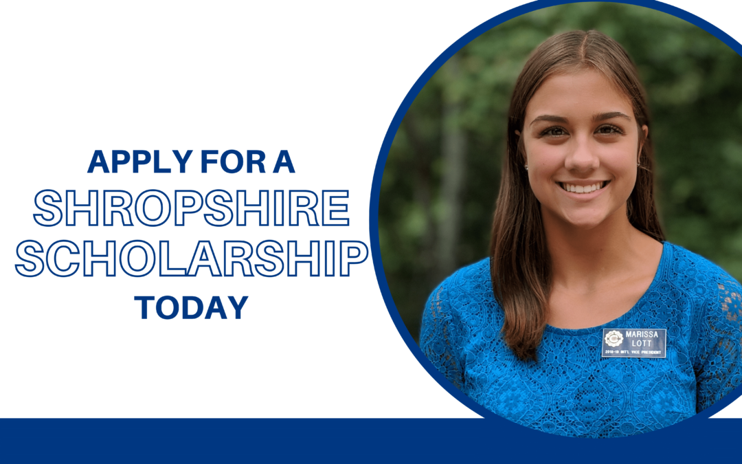 Shropshire Scholarships: Apply Today!